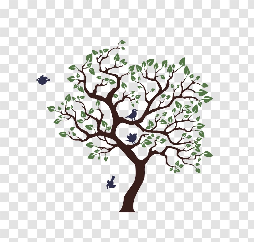 Wall Decal Mural Tree Painting - Family Transparent PNG