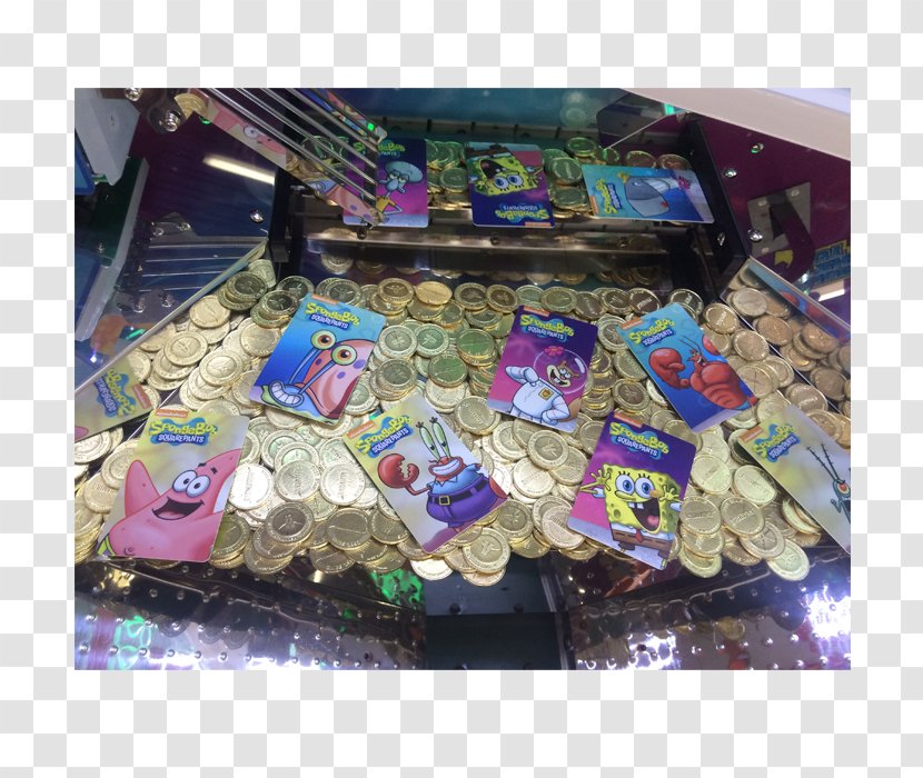 Plastic Token Coin Arcade Game Ticket - Spongebob Pineapple Transparent PNG