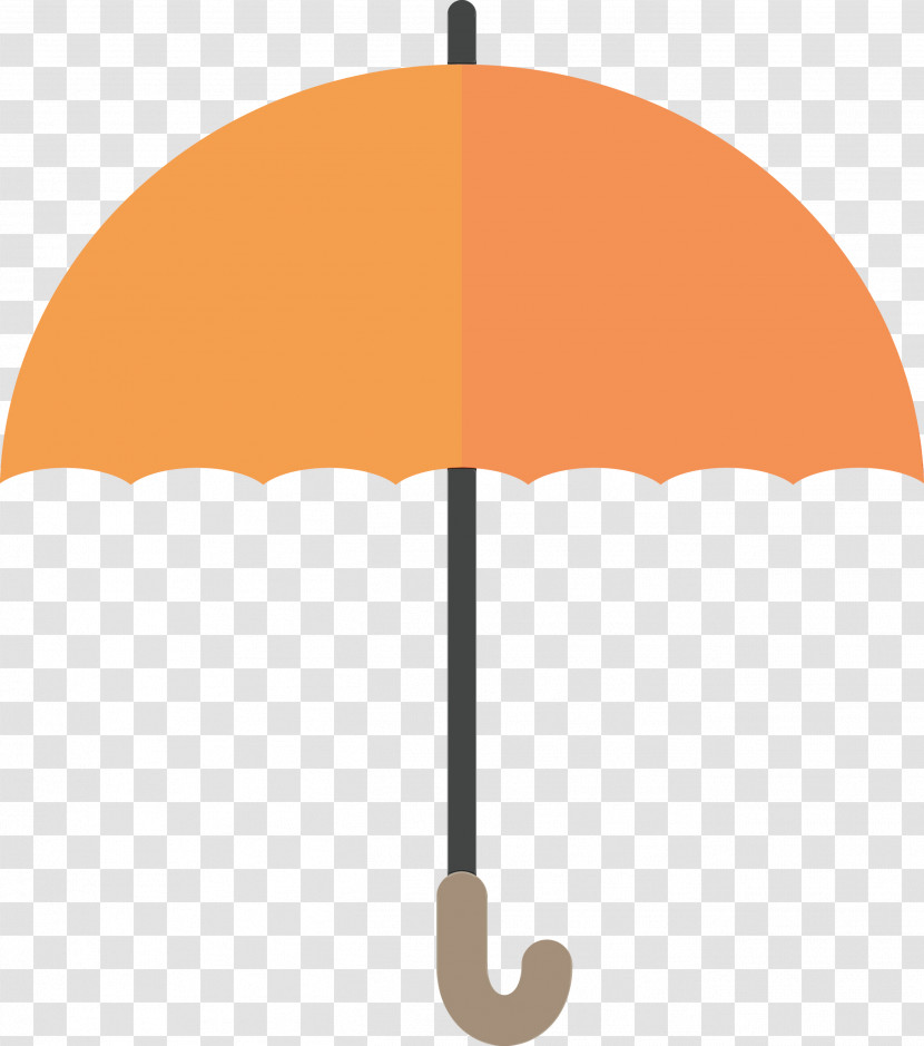Angle Line Umbrella Orange S.a. Transparent PNG