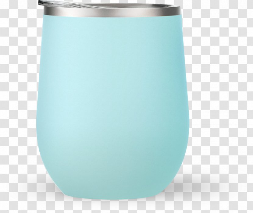 Glass Mug Turquoise - Aqua - Metal Cup Transparent PNG