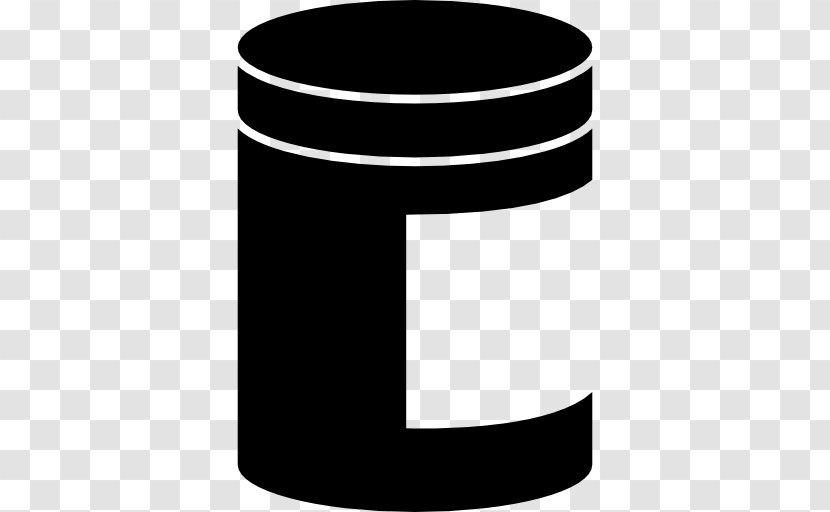 Jar - Cylinder - Black Transparent PNG