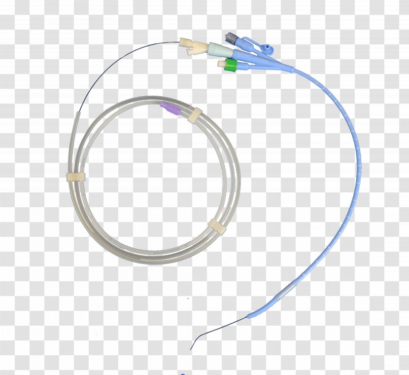 Foley Catheter Urinary Catheterization Electrical Cable Medicine - Wires - Wire Transparent PNG