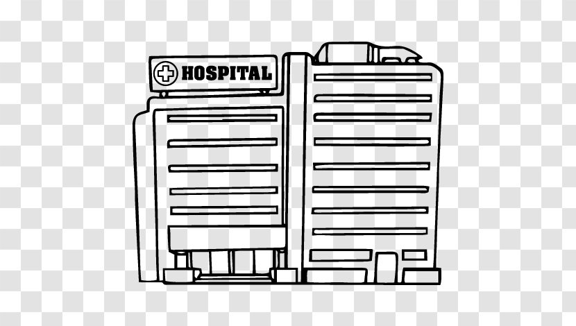 Hospital building hand drawn outline doodle icon. Modern city building with  hospital sign as health care concept. Vector sketch illustration for web  and infographics on white background. Stock Vector | Adobe Stock