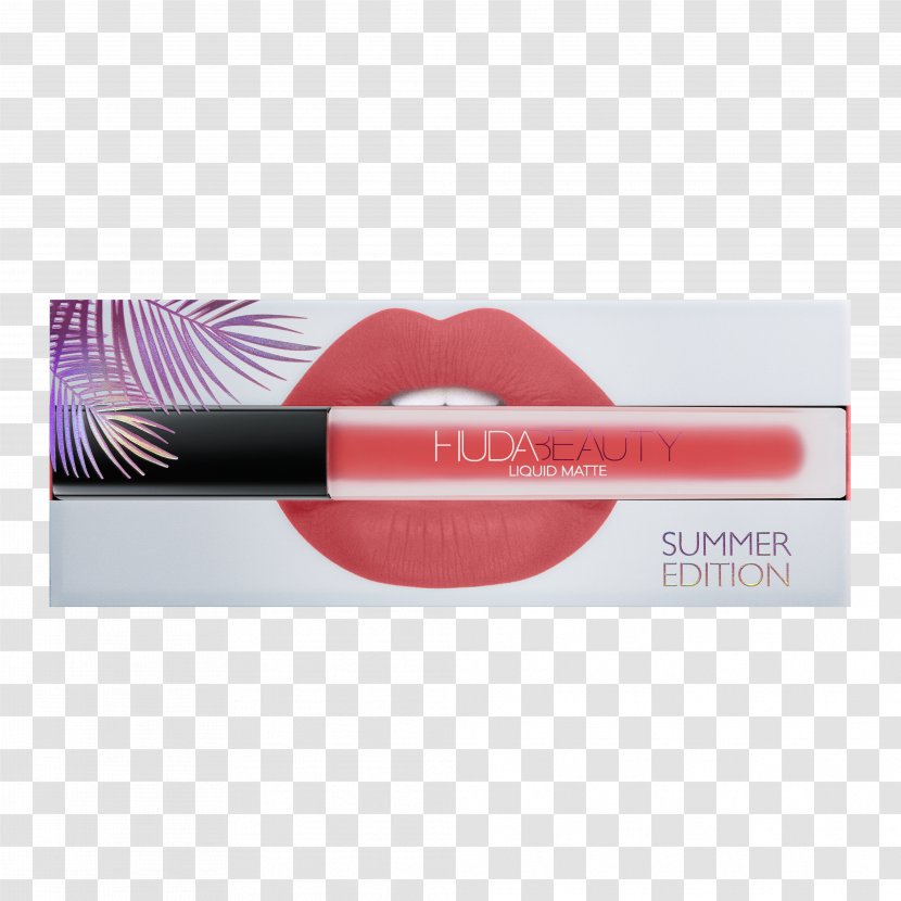Huda Beauty Liquid Matte Lipstick Cosmetics - Brand Transparent PNG
