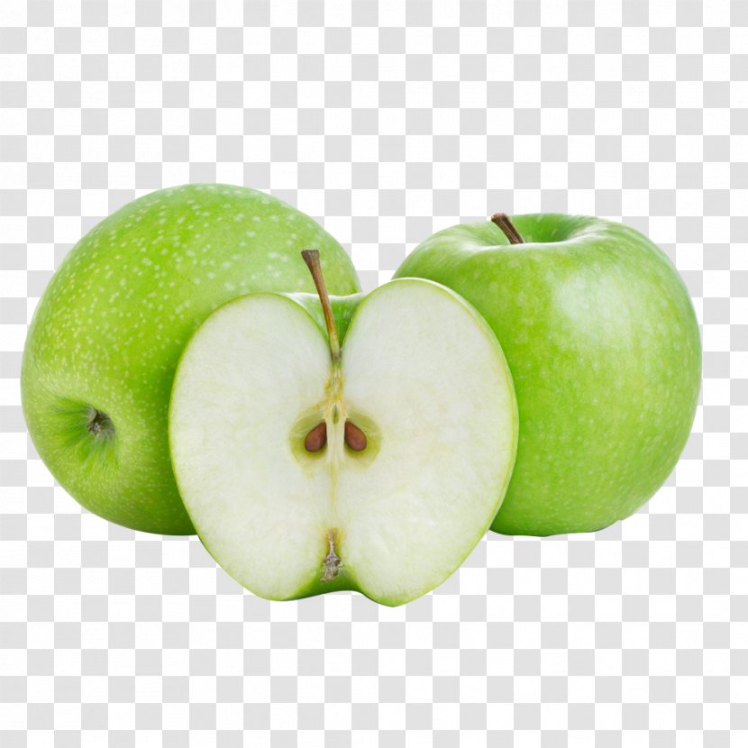 Fruit Apple Granny Smith Food - Diet - Fresh Cut Transparent PNG