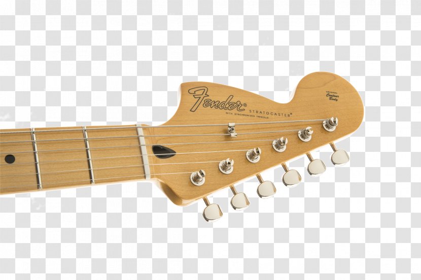 Fender Stratocaster Electric Guitar Musical Instruments Corporation Vintage - Silhouette Transparent PNG