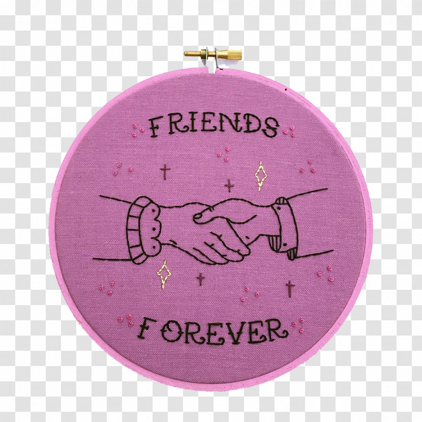 Christmas Ornament Pink M Product Day - Friends Forever Transparent PNG