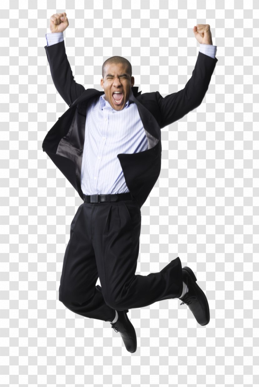 Businessperson Jumping Advertising Job Interview - Stock Photography - Jump Transparent PNG
