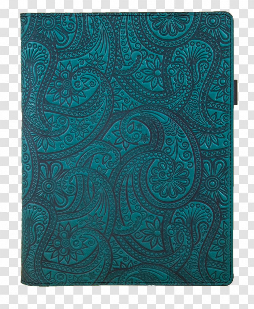 Exercise Book Notebook Cover Leather - Turquoise - Material Transparent PNG
