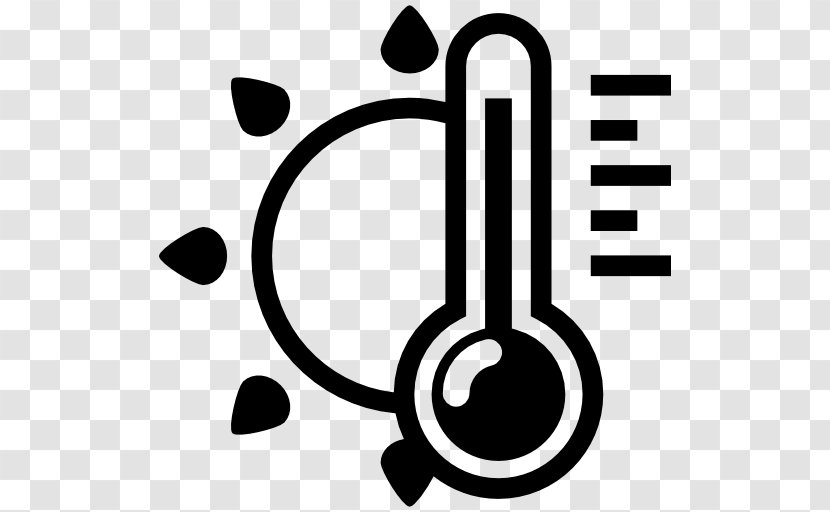 Room Temperature Thermometer Degree - Monochrome - Medical Thermometers Transparent PNG