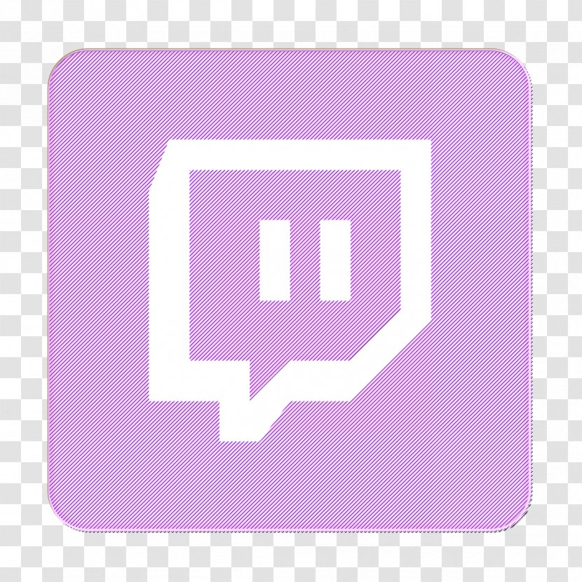 Twitch Icon Twitch.tv - Purple - Lilac Pink Transparent PNG