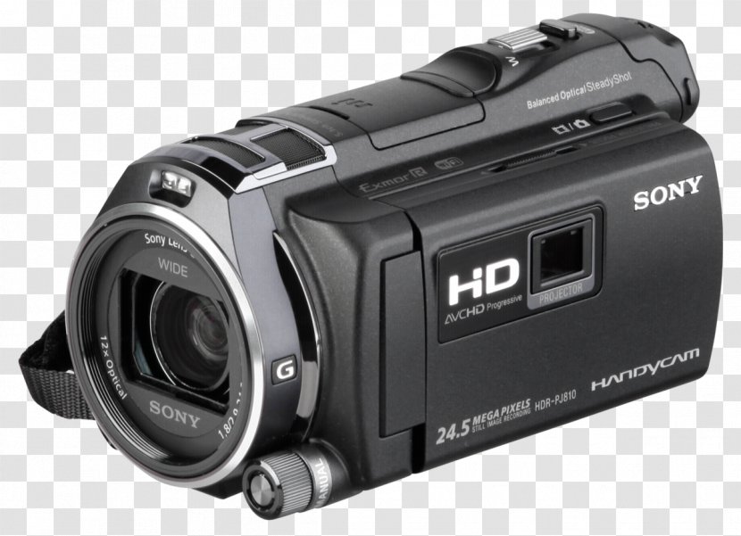 Video Cameras Sony Camcorder Handycam - Digital Slr Transparent PNG