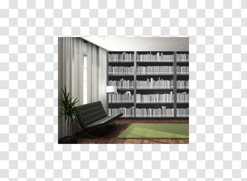 Mural Wall Decal Shelf Wallpaper - Furniture - Design Transparent PNG
