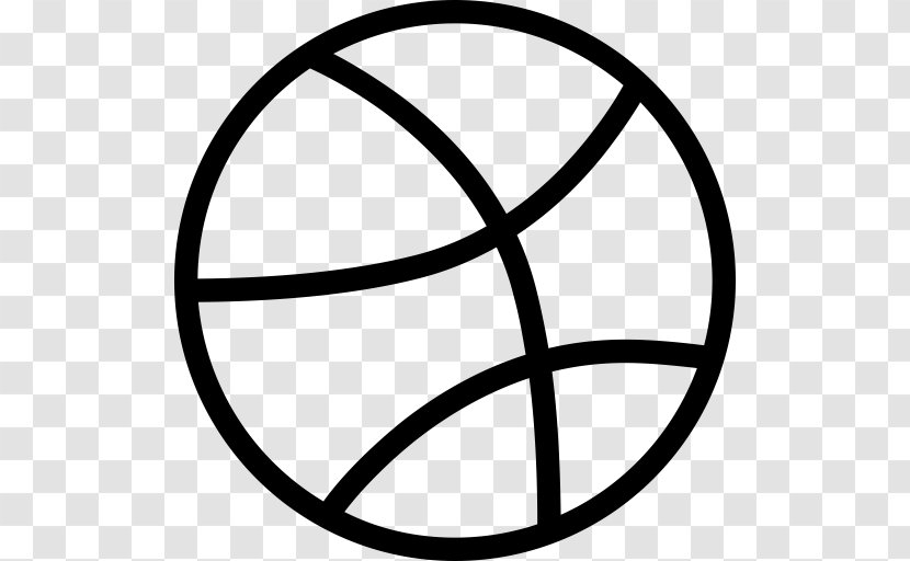 Social Media Black And White - Drawing - Playing Ball Transparent PNG