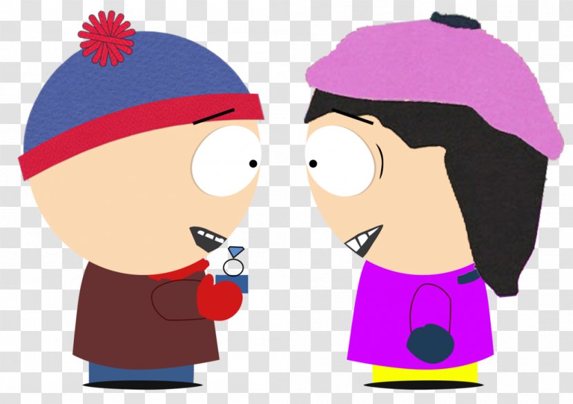 Stan Marsh Kyle Broflovski Kenny McCormick Eric Cartman Marriage - Silhouette - Frame Transparent PNG