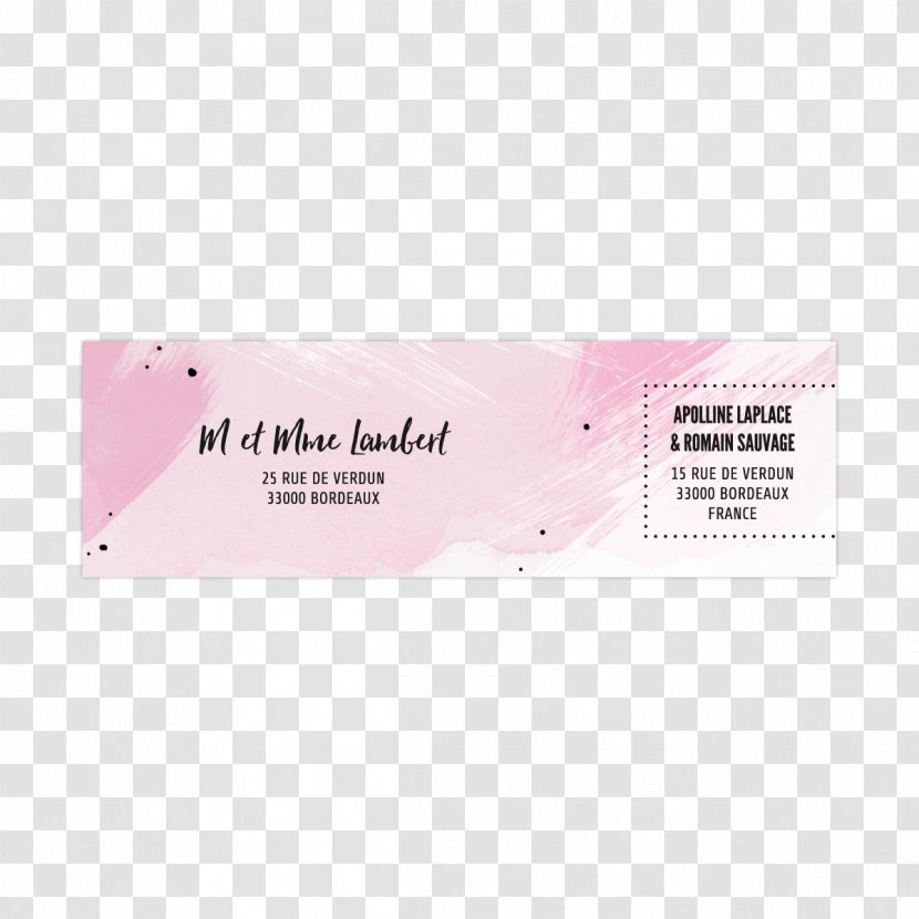 Magenta Pink M Font - Label Collection Transparent PNG