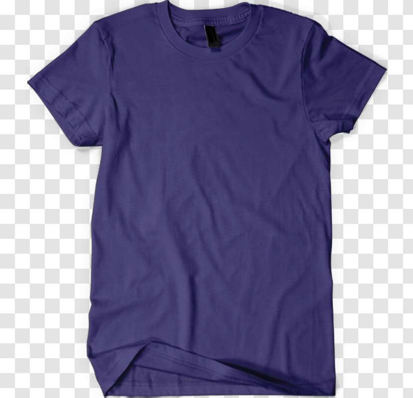 T-shirt Sleeve Clothing Jersey - Purple - American Apparel Transparent PNG