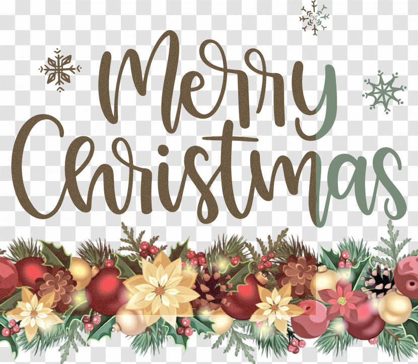 Merry Christmas Christmas Day Xmas Transparent PNG