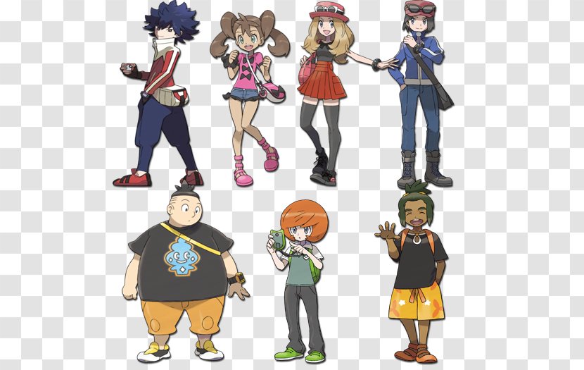Serena Pokémon X And Y Costume Design Figurine Kalos - Cosplay Transparent PNG