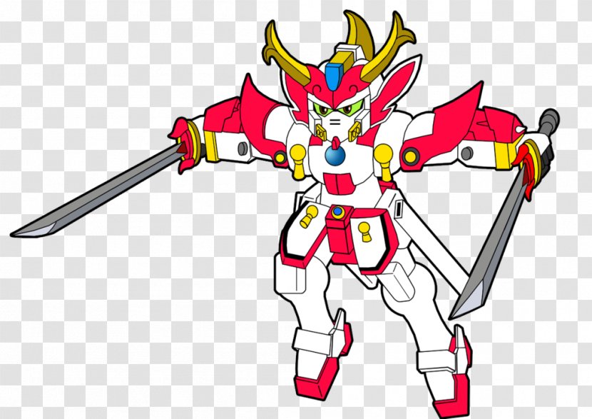 Mecha Cartoon Lance Clip Art - Weapon - Gundam Sd Transparent PNG