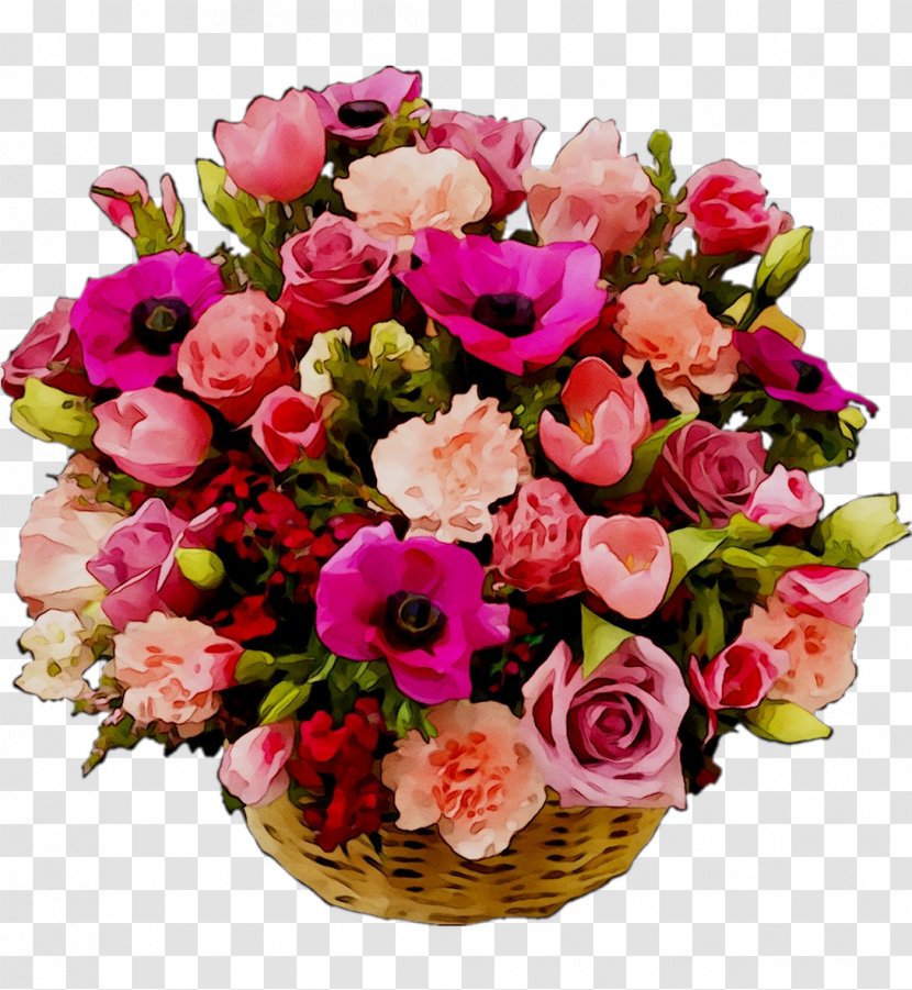 Flower Bouquet Garden Roses Floristry Birthday - Photography Transparent PNG