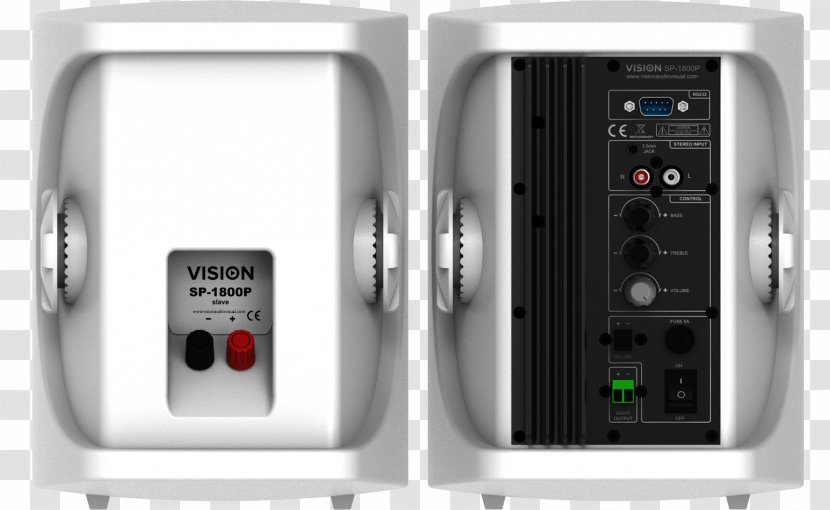 Audio Power Loudspeaker Enclosure Powered Speakers - Rs232 Transparent PNG