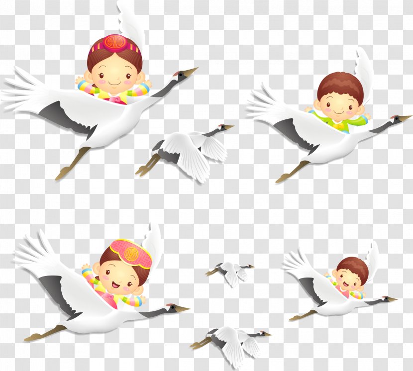 Flight Child Illustration - Headgear - Fly In The Sky Transparent PNG