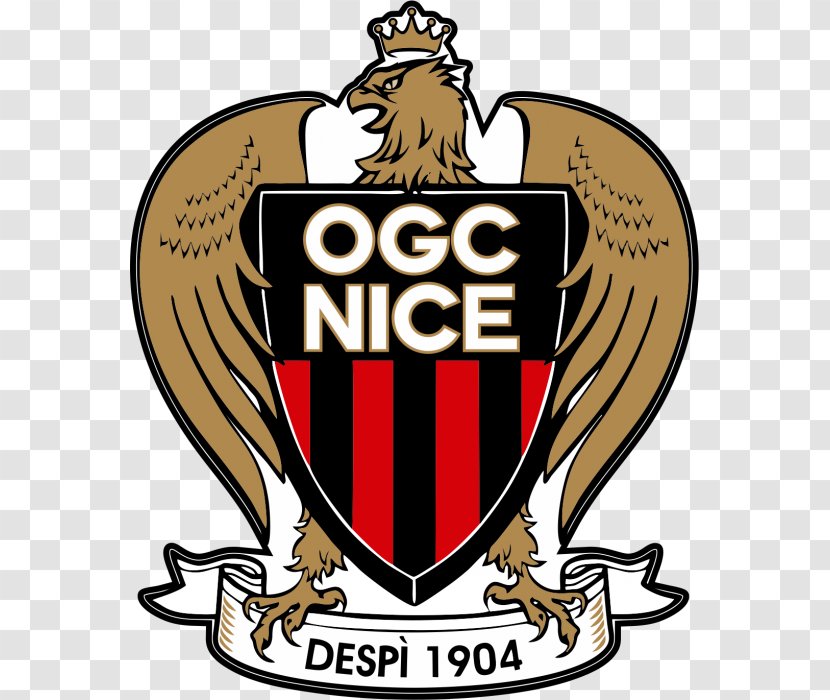 OGC Nice France Ligue 1 En Avant De Guingamp Football - Symbol Transparent PNG