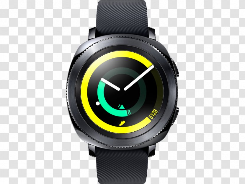 Samsung Gear S3 Galaxy Sport Black Chytré Hodinky - Frontier - Watch Transparent PNG
