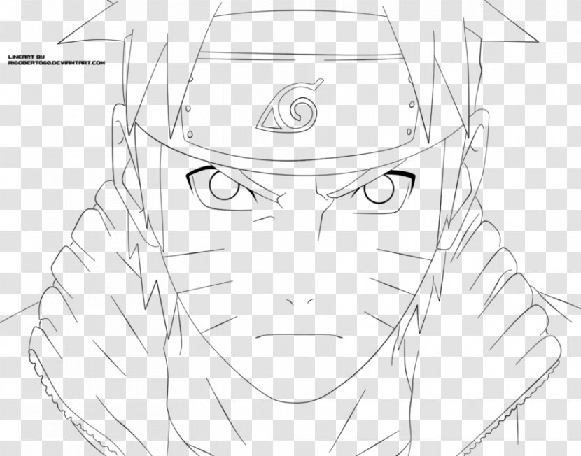 Line Art Drawing DeviantArt /m/02csf - Heart - Naruto Transparent PNG