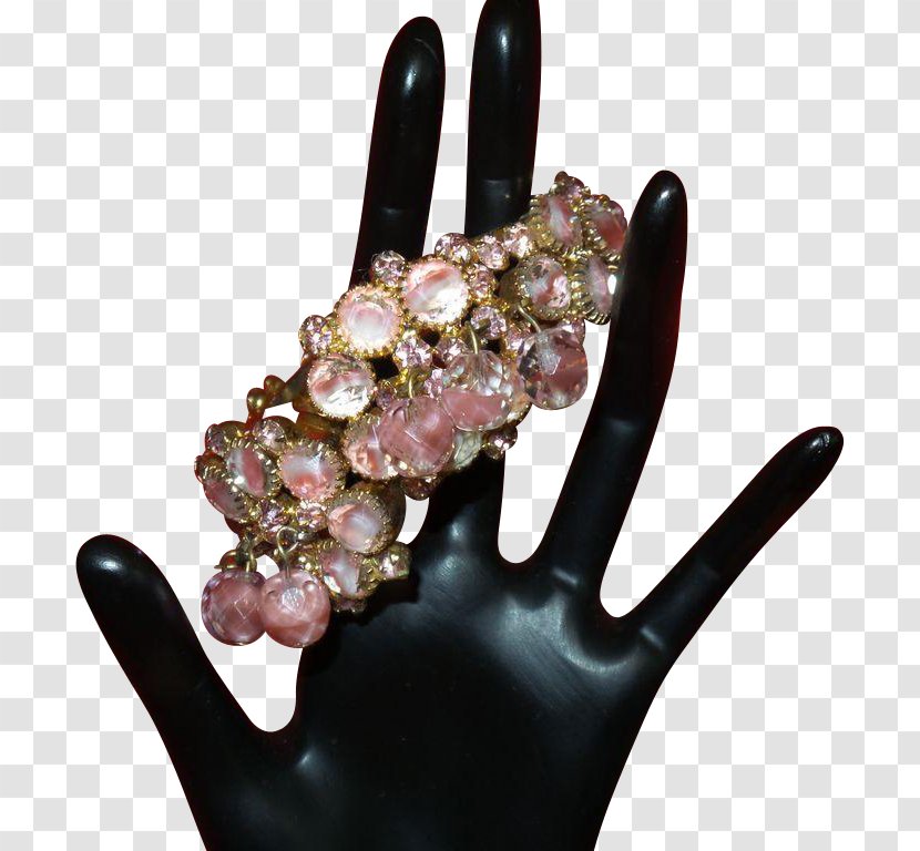 Nail Hand Model Glass Bracelet - Finger Transparent PNG