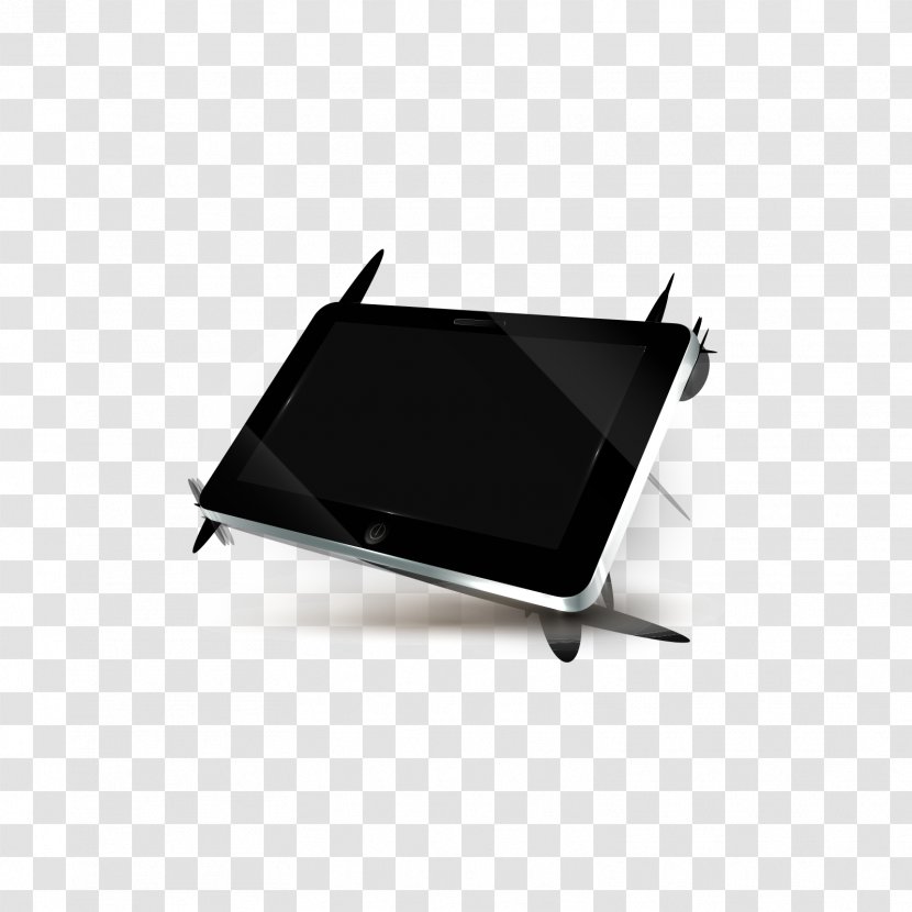 IPad 2 Microsoft Tablet PC Computer Laptop - Ipad - Silver Black Transparent PNG