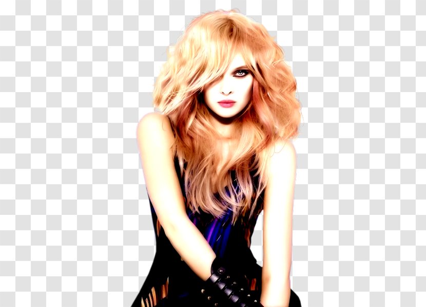 Blond Toni & Guy Hair Coloring Hairstyle Layered - Model Transparent PNG