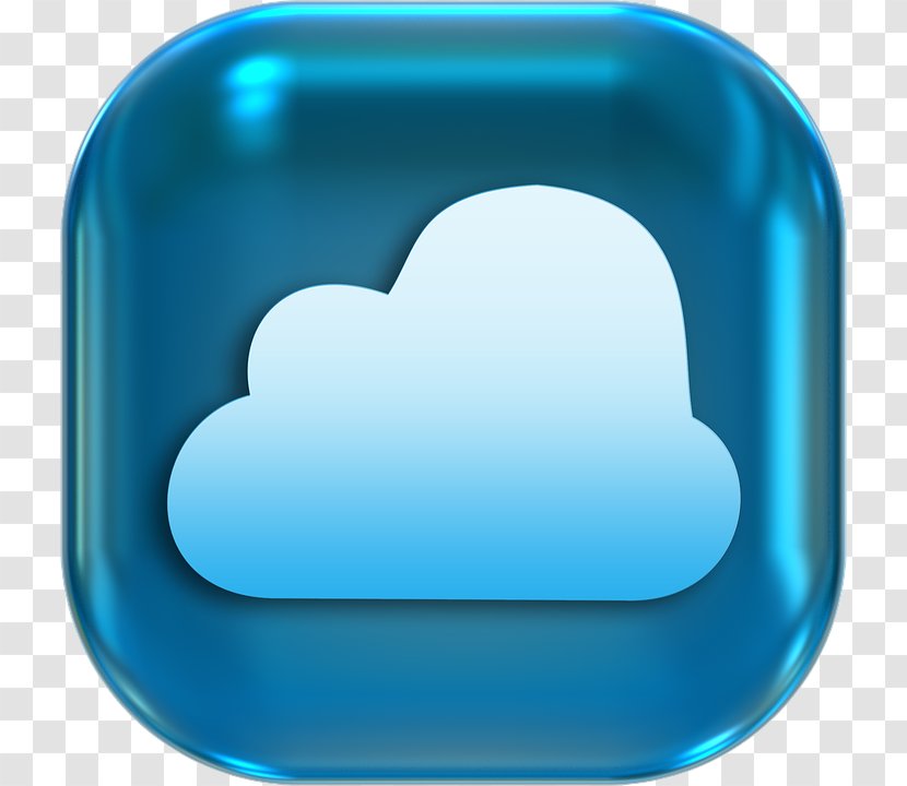 Cloud Computing Web Hosting Service Internet - Blue Transparent PNG