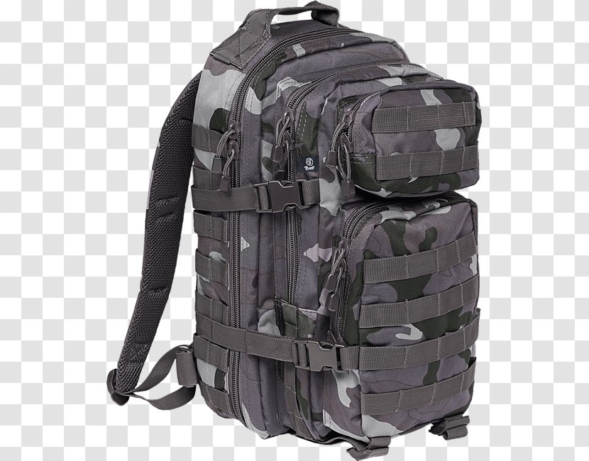 Backpack Mil-Tec Assault Pack MOLLE M-1965 Field Jacket Bag - Orca Waterproof Fvah - Military Surplus Transparent PNG