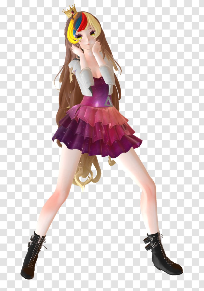 Galaco MikuMikuDance DeviantArt Vocaloid Clothing - Dress - Shaka Transparent PNG