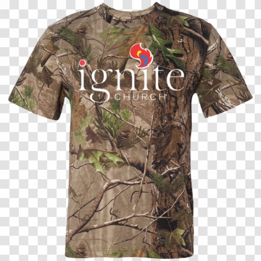 T-shirt Camouflage Sleeve Neckline - Shirt - Uniform Transparent PNG