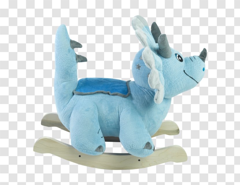 Triceratops Dinosaur Fossil Rocker #1 Plush Transparent PNG