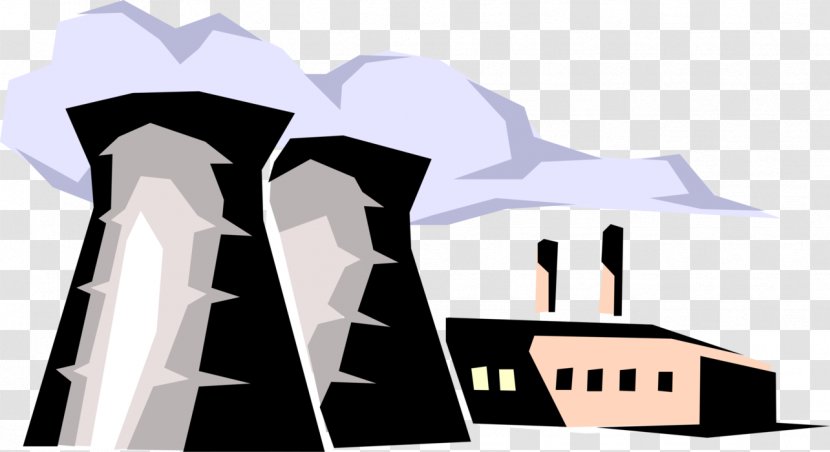 Illustration Nuclear Power Plant Station - Royalty Payment Transparent PNG