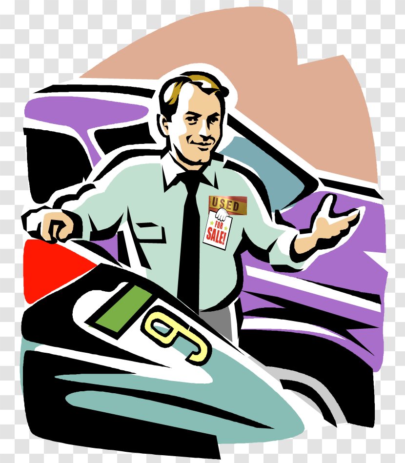Car Dealership Automobile Salesperson Clip Art - Fictional Character - Salesman Pictures Transparent PNG