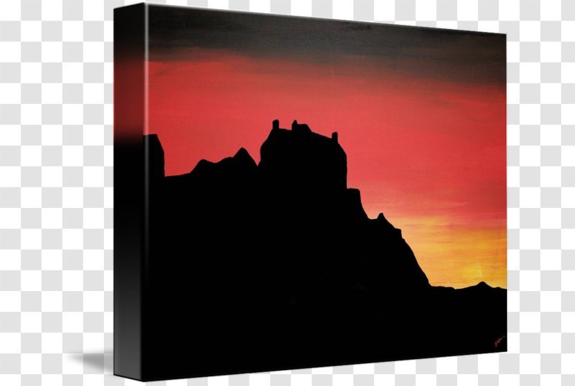 Stock Photography Silhouette Picture Frames Rectangle - Heat - Edinburgh Castle Transparent PNG