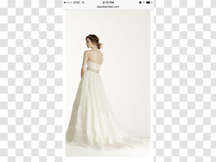 Wedding Dress Shoulder Satin Party - Cartoon Transparent PNG