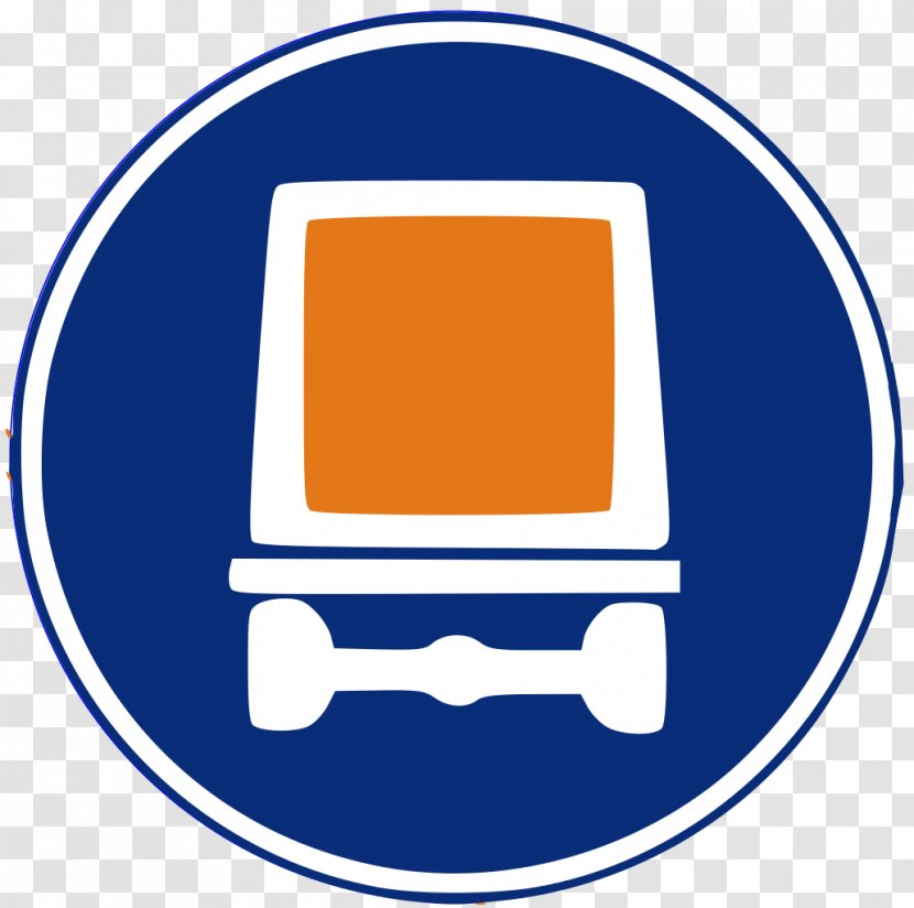 Transport Illustration Dangerous Goods Vehicle Road - Signage Transparent PNG