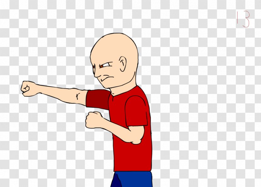 Animation Cartoon Thumb Punch Transparent PNG