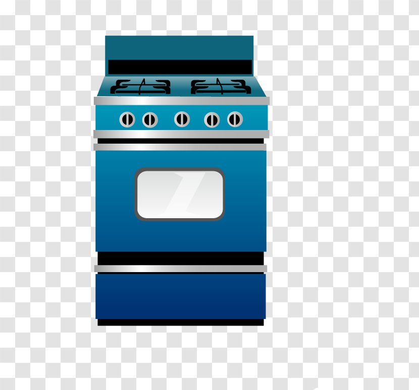 Kitchen Stove Gas Home Appliance - Brenner - Vector Hand-painted Transparent PNG