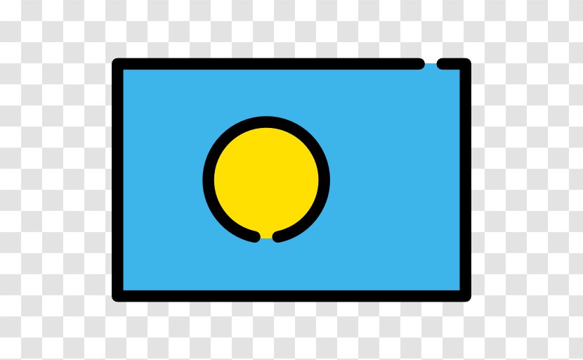 Flag Of Palau Transparent PNG