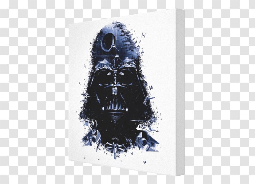 Anakin Skywalker Darth Maul Canvas Print - Star Wars - Ink Landscape Material Transparent PNG