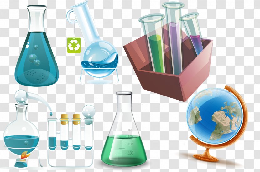 Chemistry Science Liquid Design Experiment - Glass - Montaje Experimental Transparent PNG