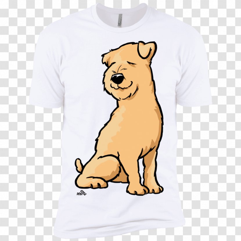 Puppy T-shirt Dog Breed Soft-coated Wheaten Terrier Hoodie - Top Transparent PNG