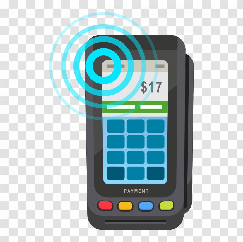 Mobile Phones Bank Payment Point Of Sale - Hsbc - Pos Terminal Transparent PNG